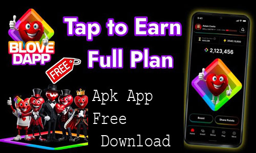 Blove Dapp Earn Apk App Free Download