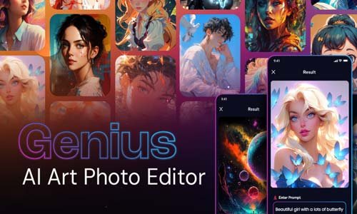 Genius AI Art Photo Editor App APK App Download